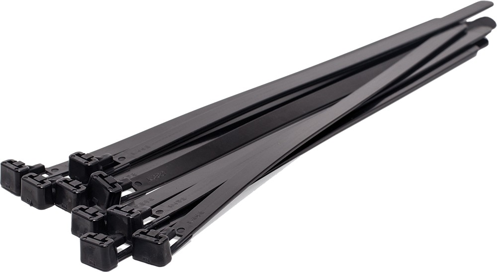 14" Releasable Cable Tie 50LBS - Black 14" Releasable Cable Tie 50LBS - Black