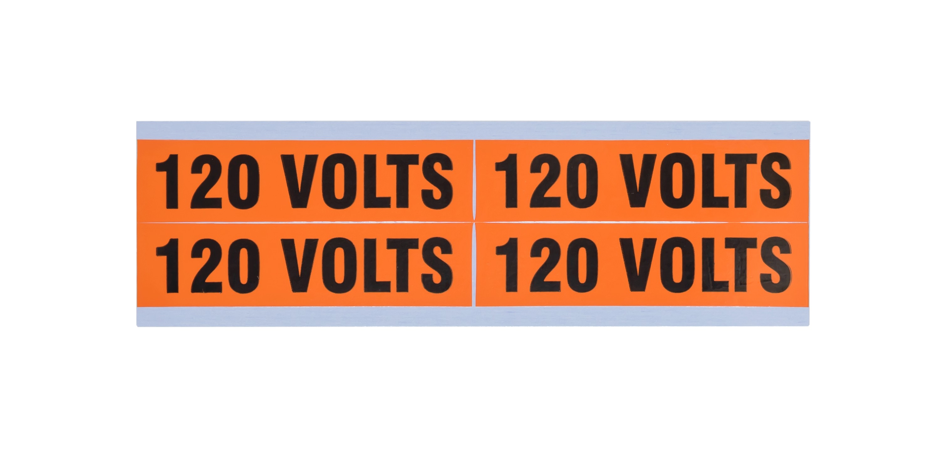 4" X 1" 120 VOLT MARKER - 4 PACK 4" X 1" 120 VOLT MARKER - 4 PACK