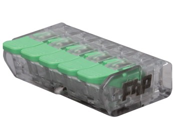 5 POLE 24-12 PUSH-IN LEVER CONN 50CT BOX 5 POLE 24-12 PUSH-IN LEVER CONN 50CT BOX