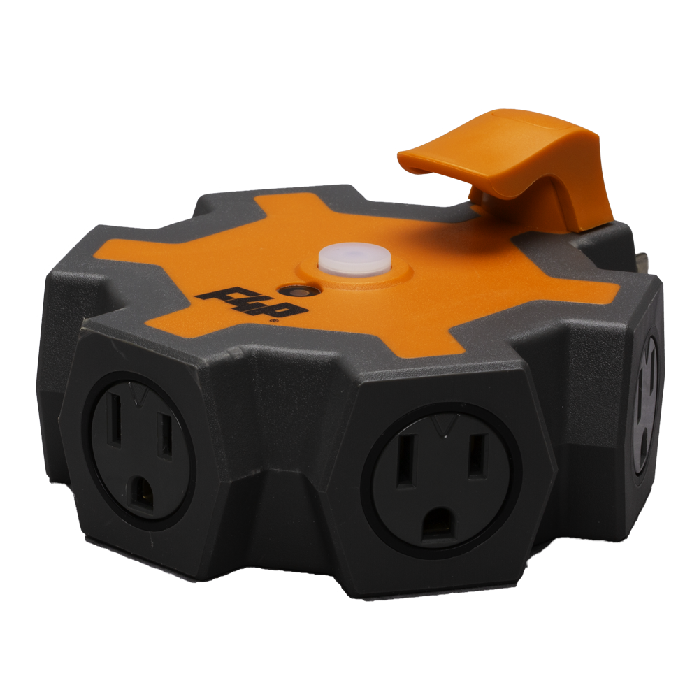 5-OUTLET INDOOR/OUTDOOR POWER HUB 5-OUTLET INDOOR/OUTDOOR POWER HUB