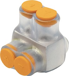 4-14 AWG 2 PORT 1 WAY CLEAR MULTI-TAP 4-14 AWG 2 PORT 1 WAY CLEAR MULTI-TAP