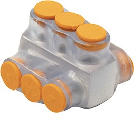 4-14 AWG 3 PORT CLEAR MULTI-TAP 4-14 AWG 3 PORT CLEAR MULTI-TAP