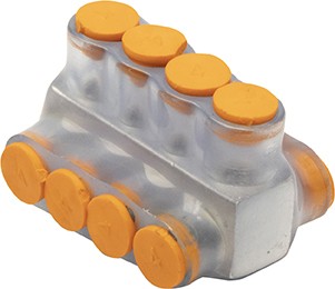 4-14 AWG 4 PORT CLEAR MULTI-TAP 4-14 AWG 4 PORT CLEAR MULTI-TAP