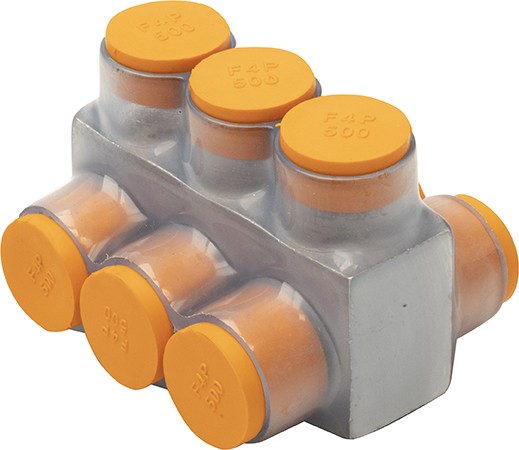 500 MCM 3 PORT CLEAR MULTI-TAP 500 MCM 3 PORT CLEAR MULTI-TAP