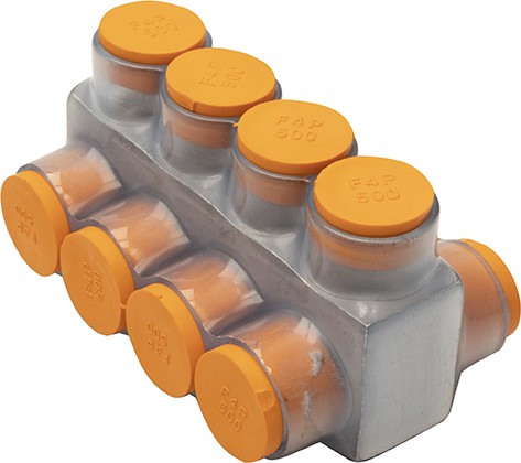 500 MCM 4 PORT CLEAR MULTI-TAP 500 MCM 4 PORT CLEAR MULTI-TAP