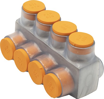 500 MCM 4 PORT 1 WAY CLEAR MULTI-TAP 500 MCM 4 PORT 1 WAY CLEAR MULTI-TAP