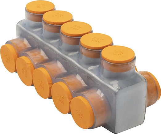 750 MCM 5 PORT CLEAR MULTI-TAP 750 MCM 5 PORT CLEAR MULTI-TAP