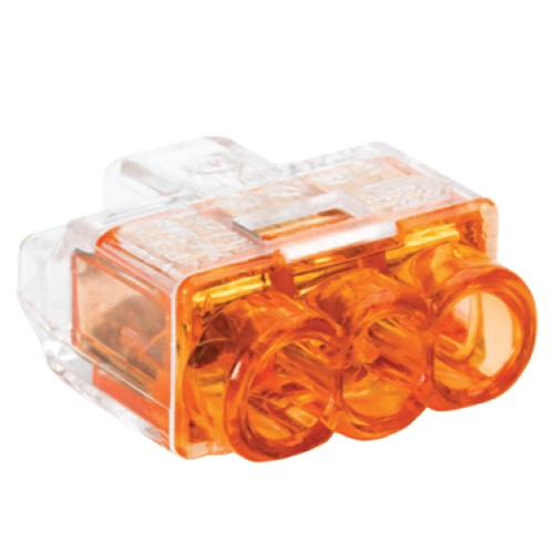 3 Pole Push-in Conn (400ct Bag) 3 Pole Push-in Conn (400ct Bag)
