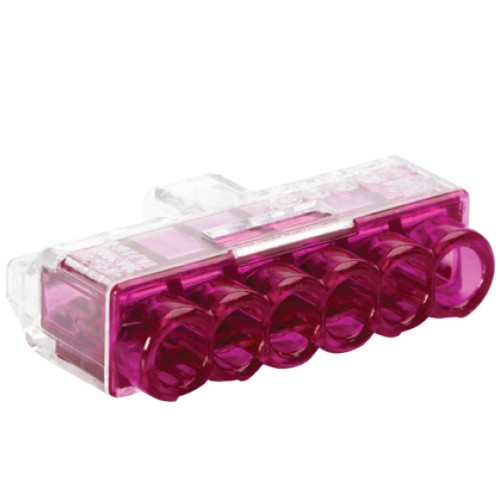 6 Pole Push-in Conn (50ct Box)