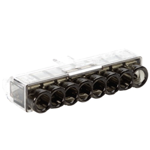 8 Pole Push-in Conn (200ct Bag) 8 Pole Push-in Conn (200ct Bag)