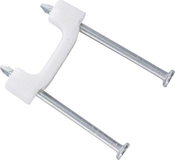 1/2" PLASTIC INSL. STAPLE (100 ct. jar) 1/2" PLASTIC INSL. STAPLE (100 ct. jar)