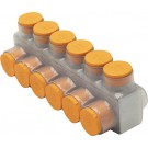 500 MCM 6 PORT 1 WAY CLEAR MULTI-TAP