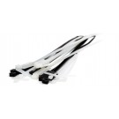 14" Identification Cable Tie 50LBS - White